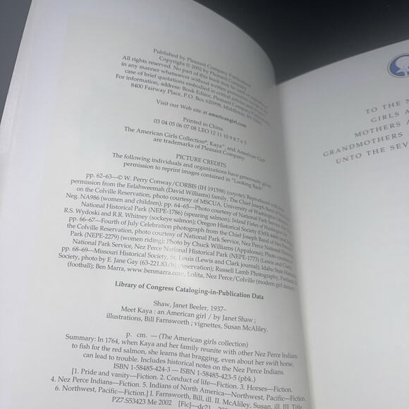 5 American Girl Collection Books Book One Samantha Kristen Molly Josefina Kaya - Picture 9 of 11